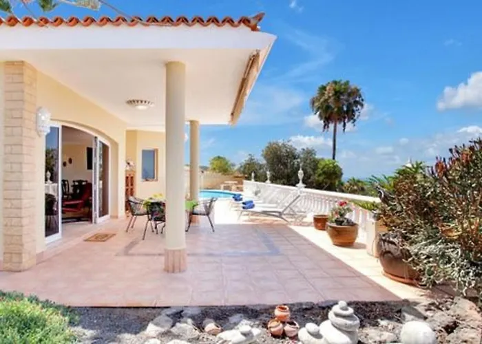 House Carla Private Pool Heated Вилла Пуэрто-де-Сантьяго